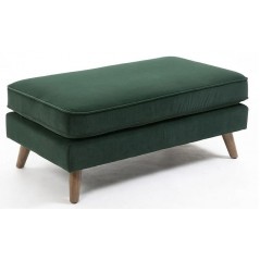 AM Zurich Footstool Green